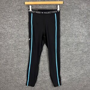 NEW Under Armour Project Rock HeatGear Compression High‎ Rise Ankle Legging M